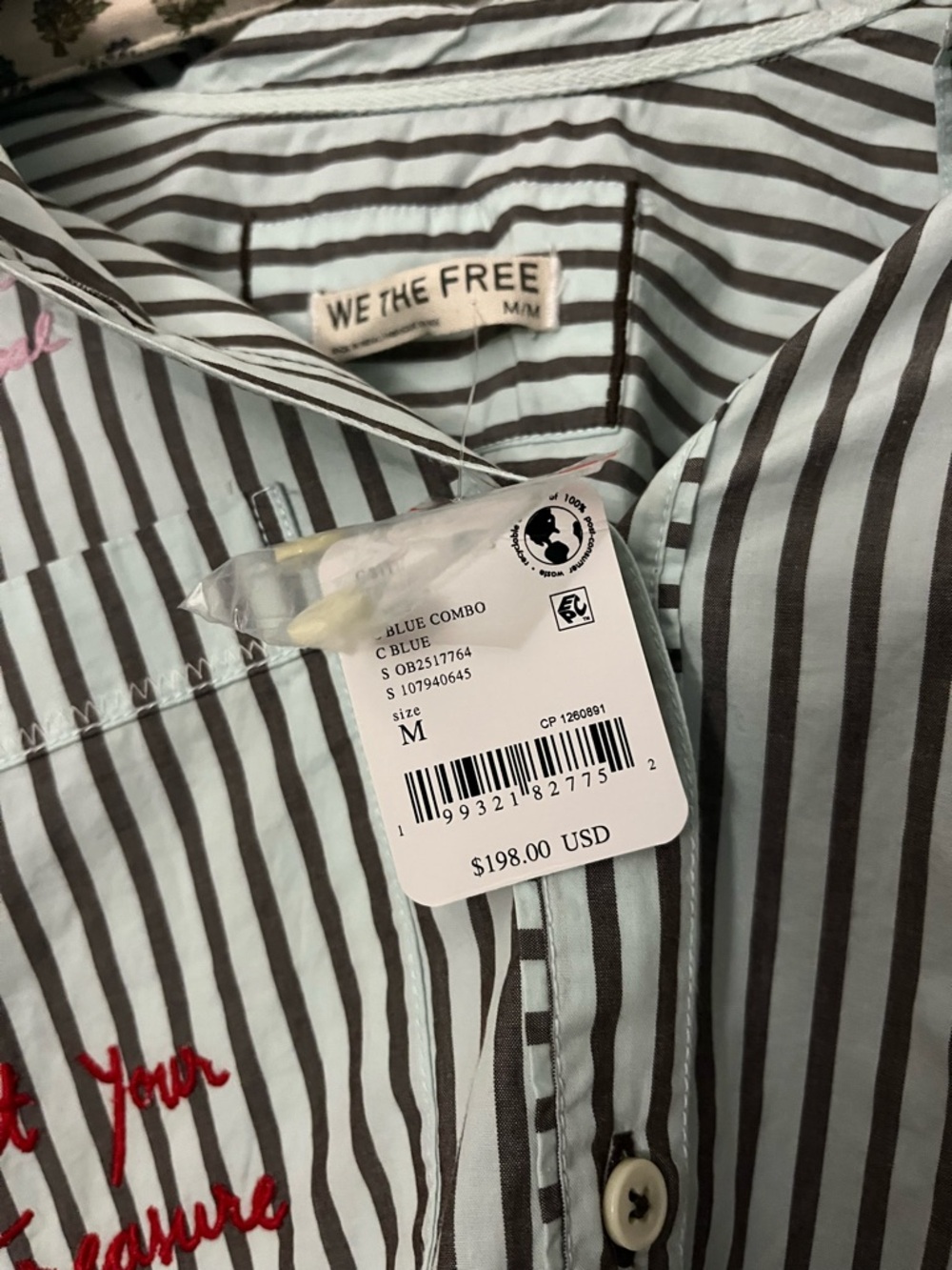 Free People / We The Free - Summer Road Trip Button Down - Picture 5 of 5